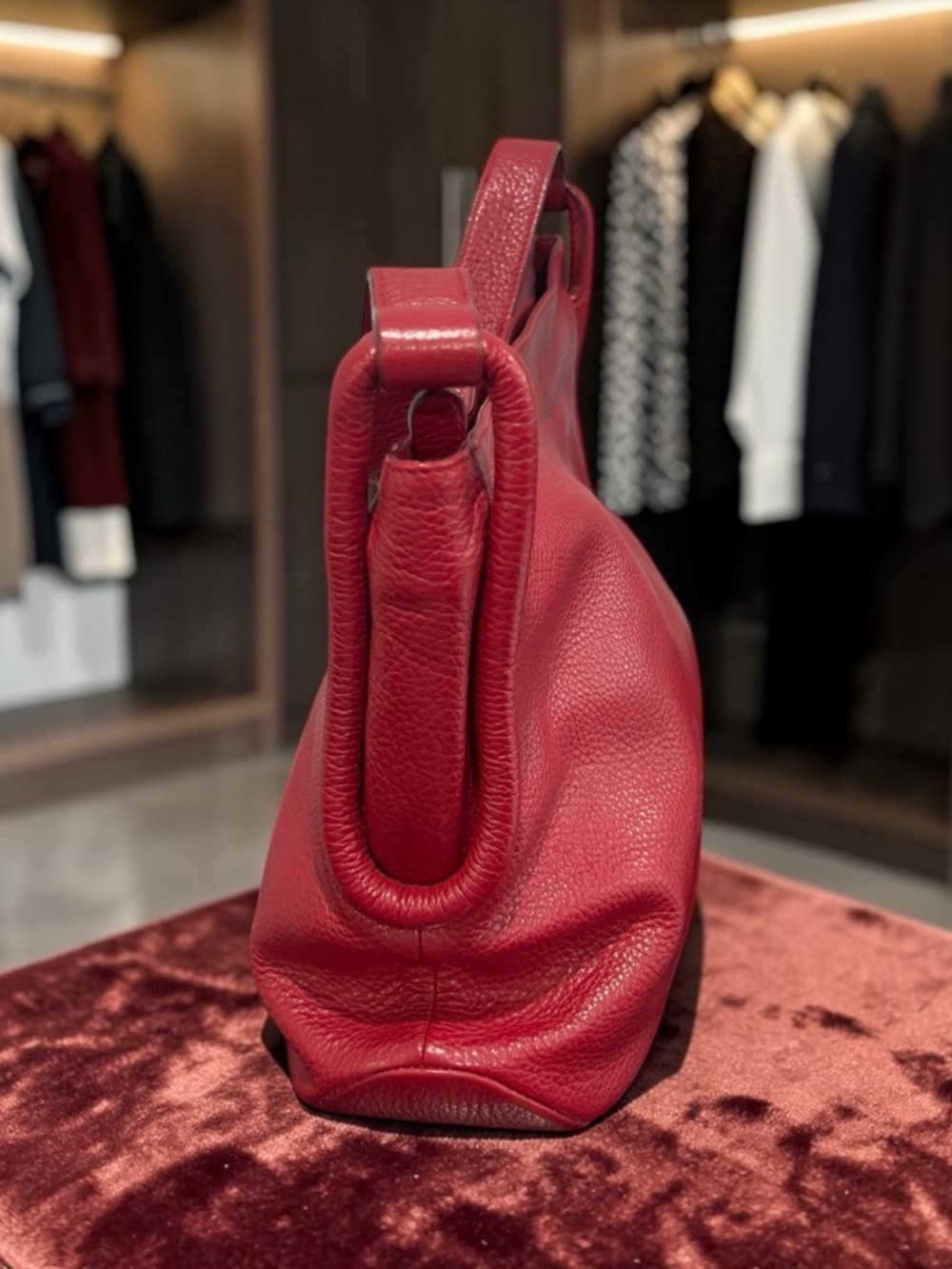 FURLA Leather Shoulder Bag - Sleek Everyday Carry